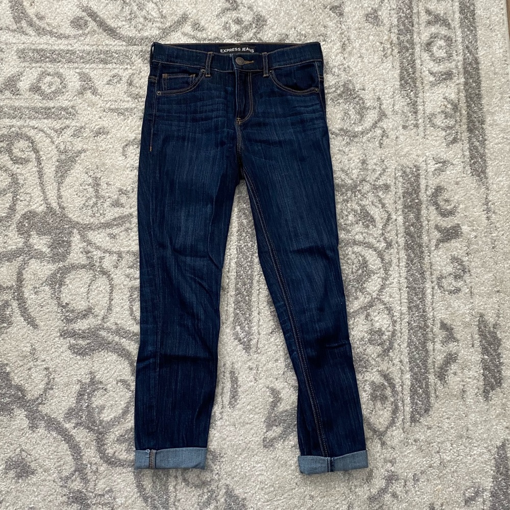 Express Cropped Jean Leggings